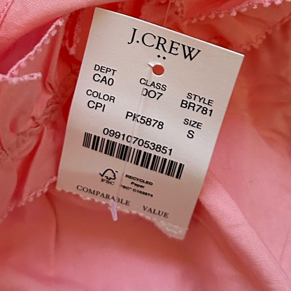 J.Crew Pink Ruffle Tank - Picture 4 of 4